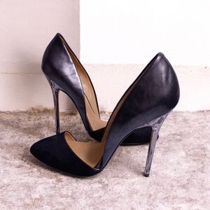 L.A.M.B. Black High Heel Pumps
